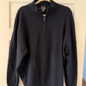 Jos. A. Bank Men's Navy Blue Quarter-Zip
